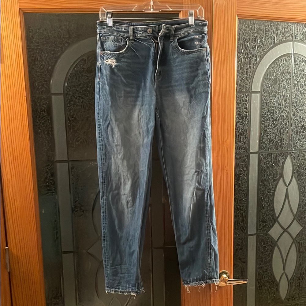 American Eagle Outfitters Blue Boyfriend Jeans